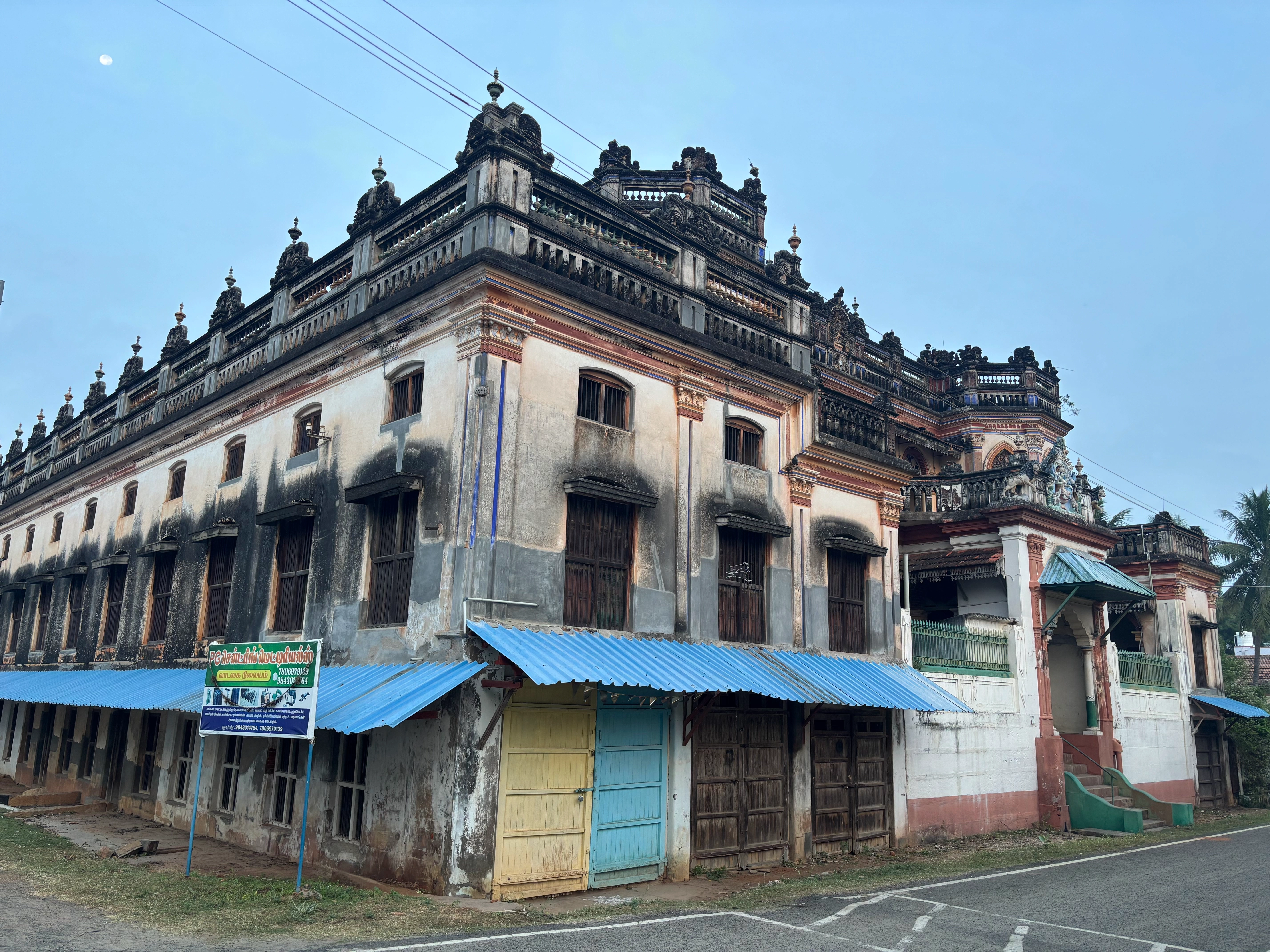 Chettinad Heritage Mansion Architecture