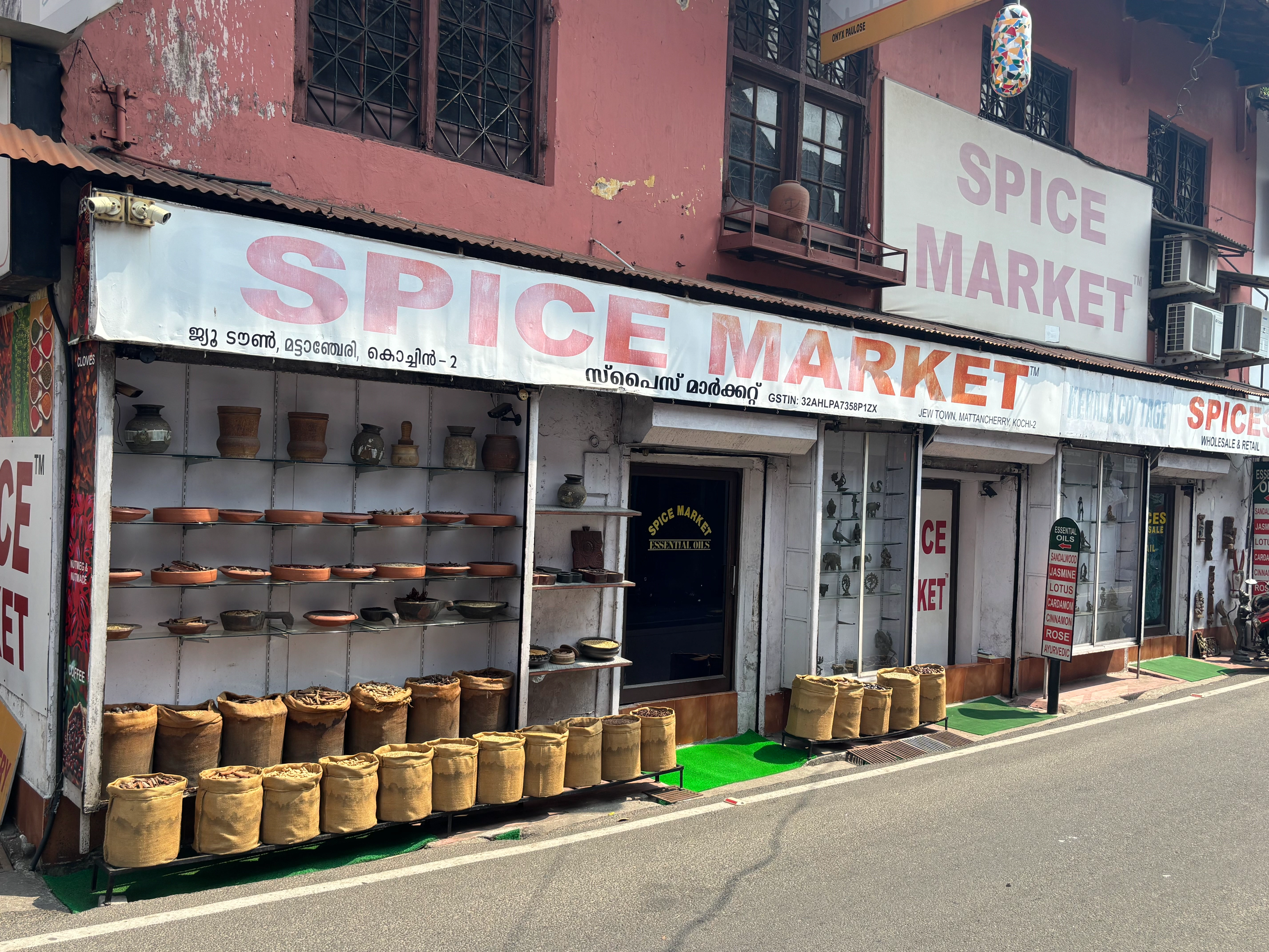 Vibrant South Indian Spice and Heritage Market