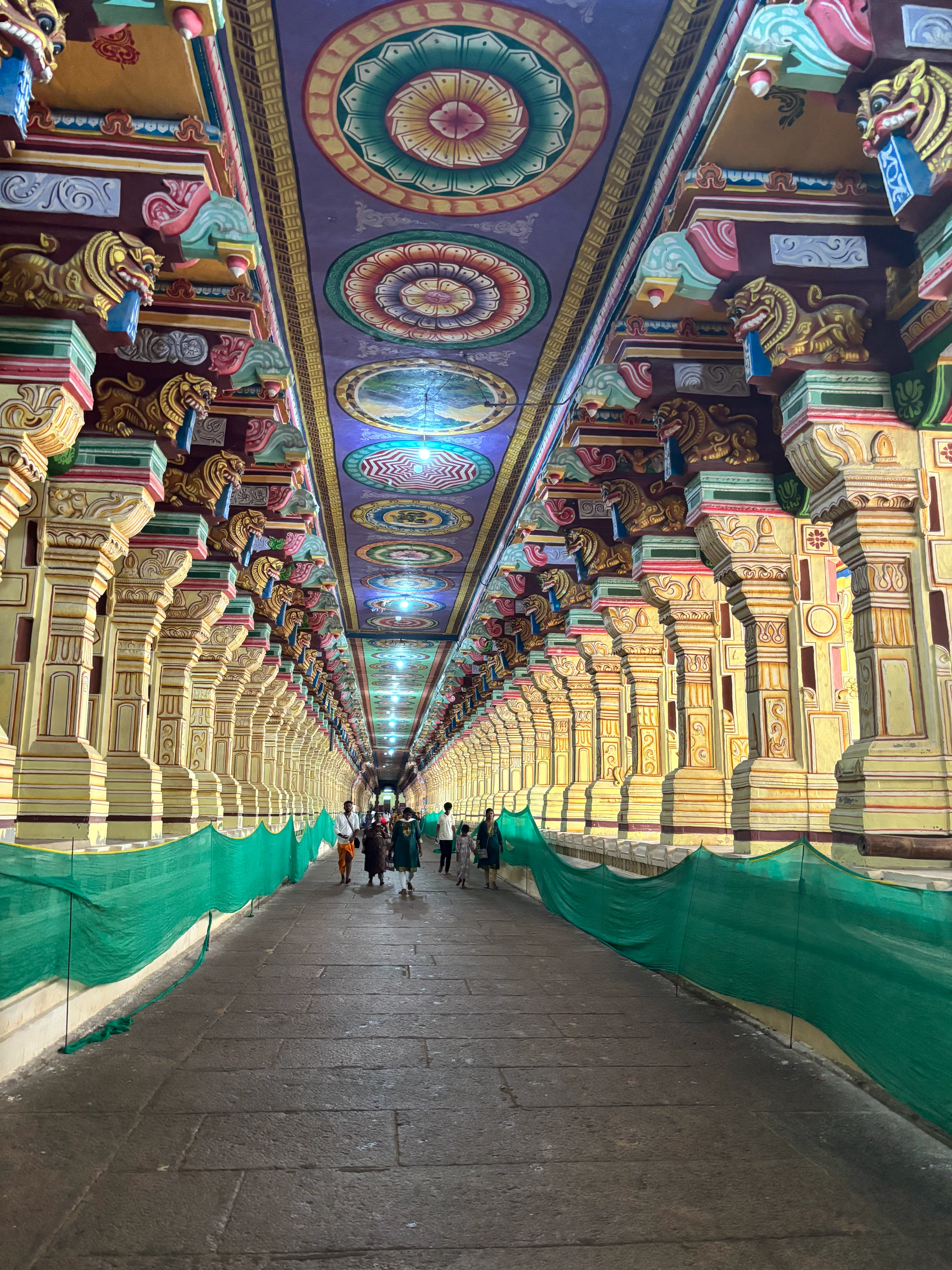 Ramanathaswamy Temple 1000-Pillar Corridor in Rameswaram