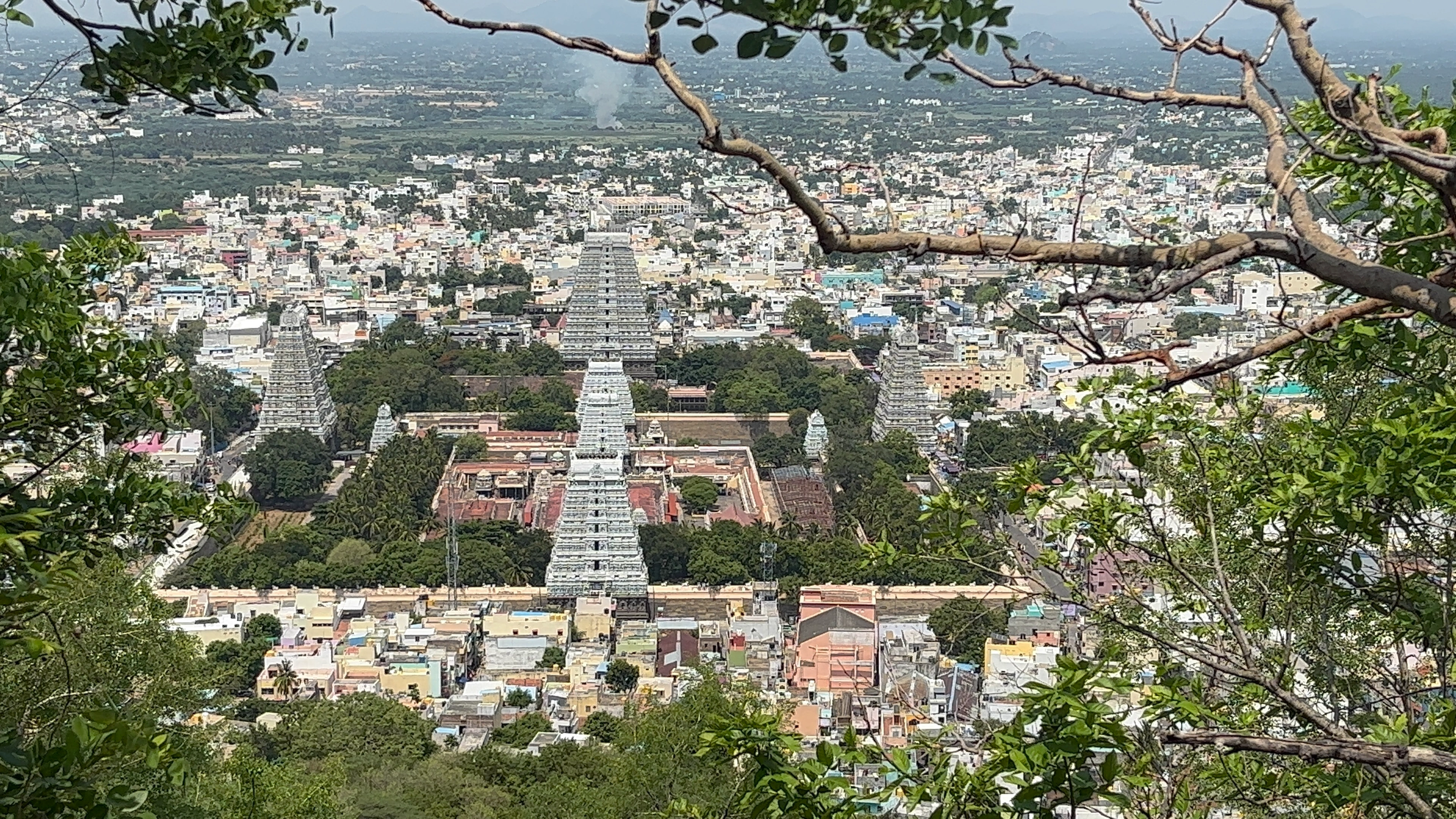 Annamalaiyar Temple and Sacred Hill in Tiruvannamalai